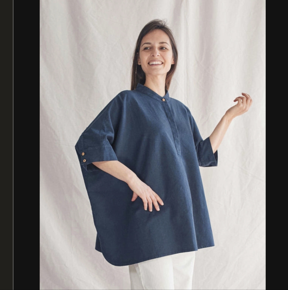 Clara Hemp Blouse